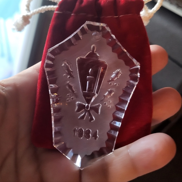NEW WATERFORD 1984 crystal ORNAMENT - Picture 2 of 4
